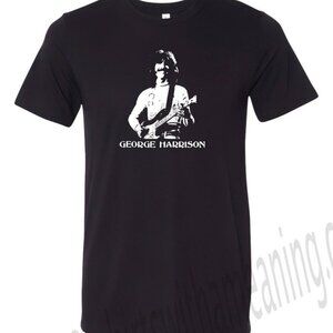 George Harrison Solo Career Classic Rock Beatles Music Fan T-Shirt